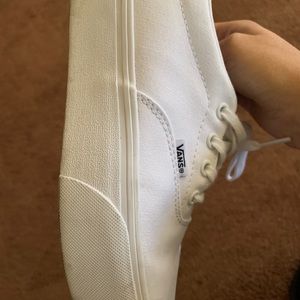 Used white doheny platform shoes.